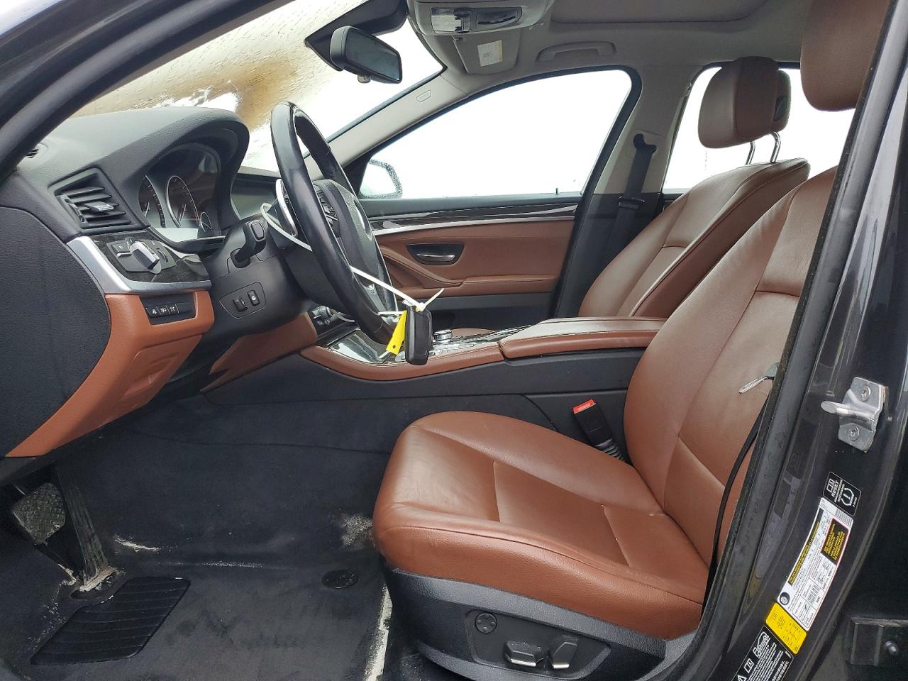 2013 Bmw 535 Xi Серый vin: WBAFU7C54DDU75239