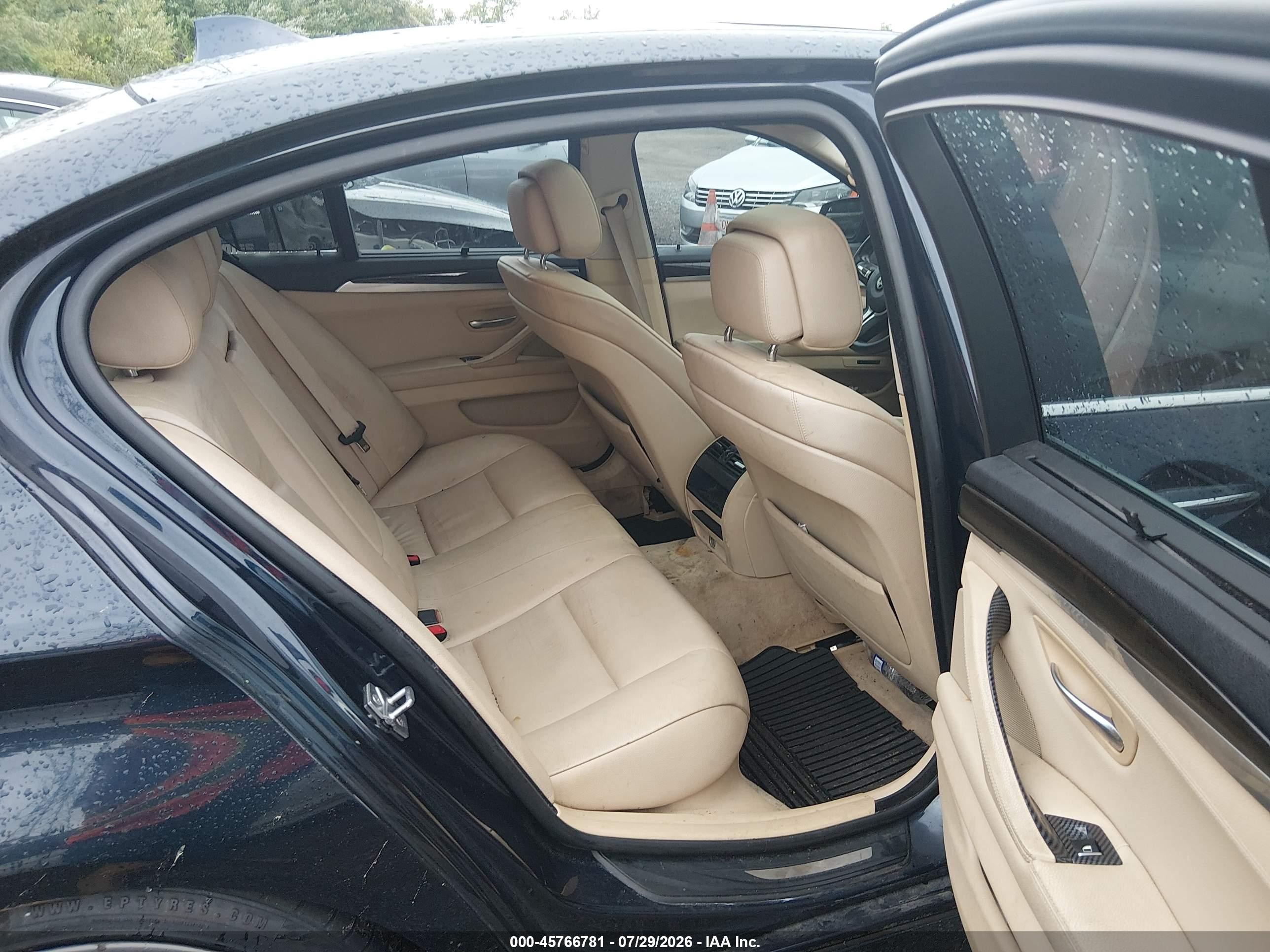 2011 Bmw 535i Xdrive Blue vin: WBAFU7C55BC777822