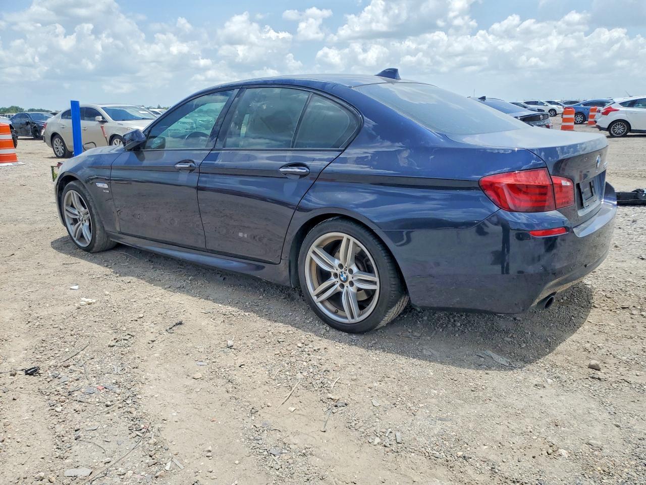 2011 Bmw 535 Xi Blue vin: WBAFU7C55BC870811