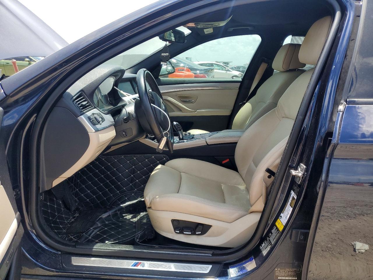 2011 Bmw 535 Xi Blue vin: WBAFU7C55BC870811