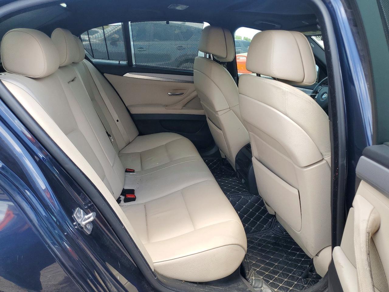 2011 Bmw 535 Xi Blue vin: WBAFU7C55BC870811