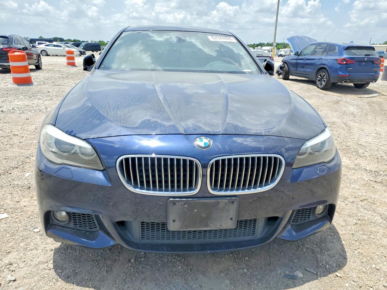 2011 Bmw 535 Xi Blue vin: WBAFU7C55BC870811