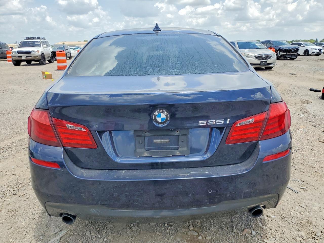2011 Bmw 535 Xi Blue vin: WBAFU7C55BC870811