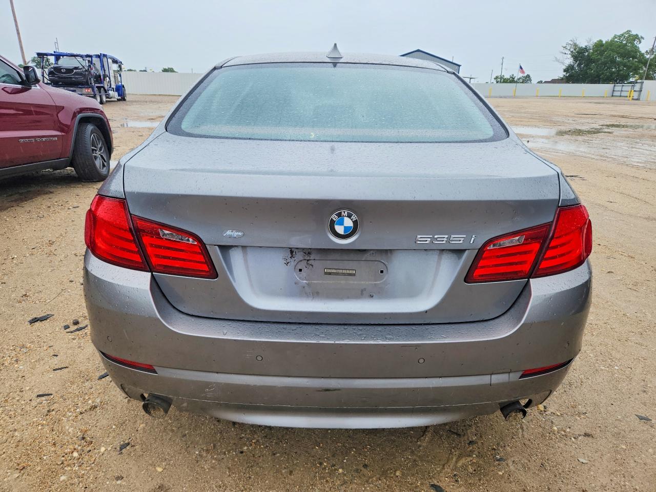2011 Bmw 535 Xi Silver vin: WBAFU7C55BC871487