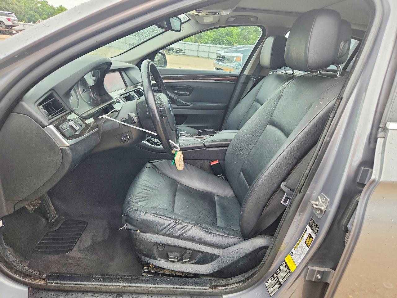 2011 Bmw 535 Xi Silver vin: WBAFU7C55BC871487