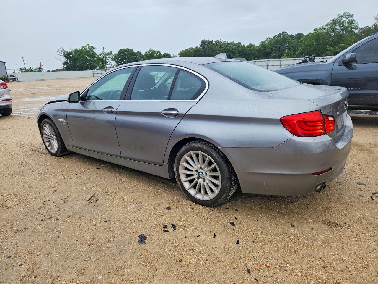 2011 Bmw 535 Xi Silver vin: WBAFU7C55BC871487