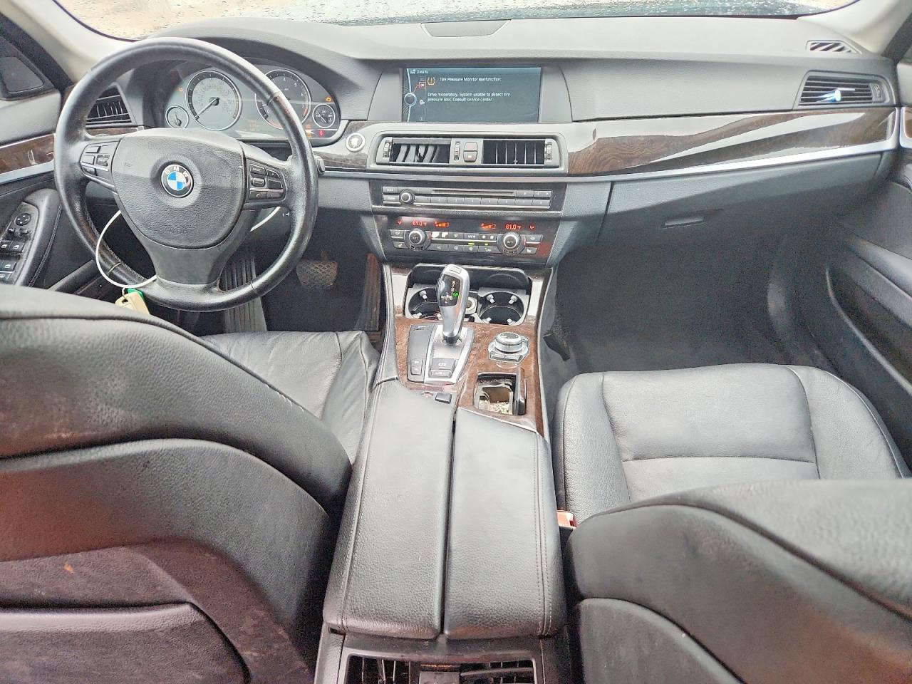 2011 Bmw 535 Xi Silver vin: WBAFU7C55BC871487