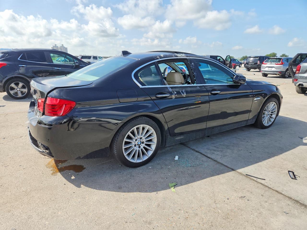 2012 Bmw 535 Xi Black vin: WBAFU7C55CDU61509