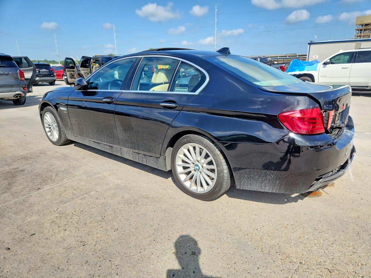 2012 Bmw 535 Xi Black vin: WBAFU7C55CDU61509