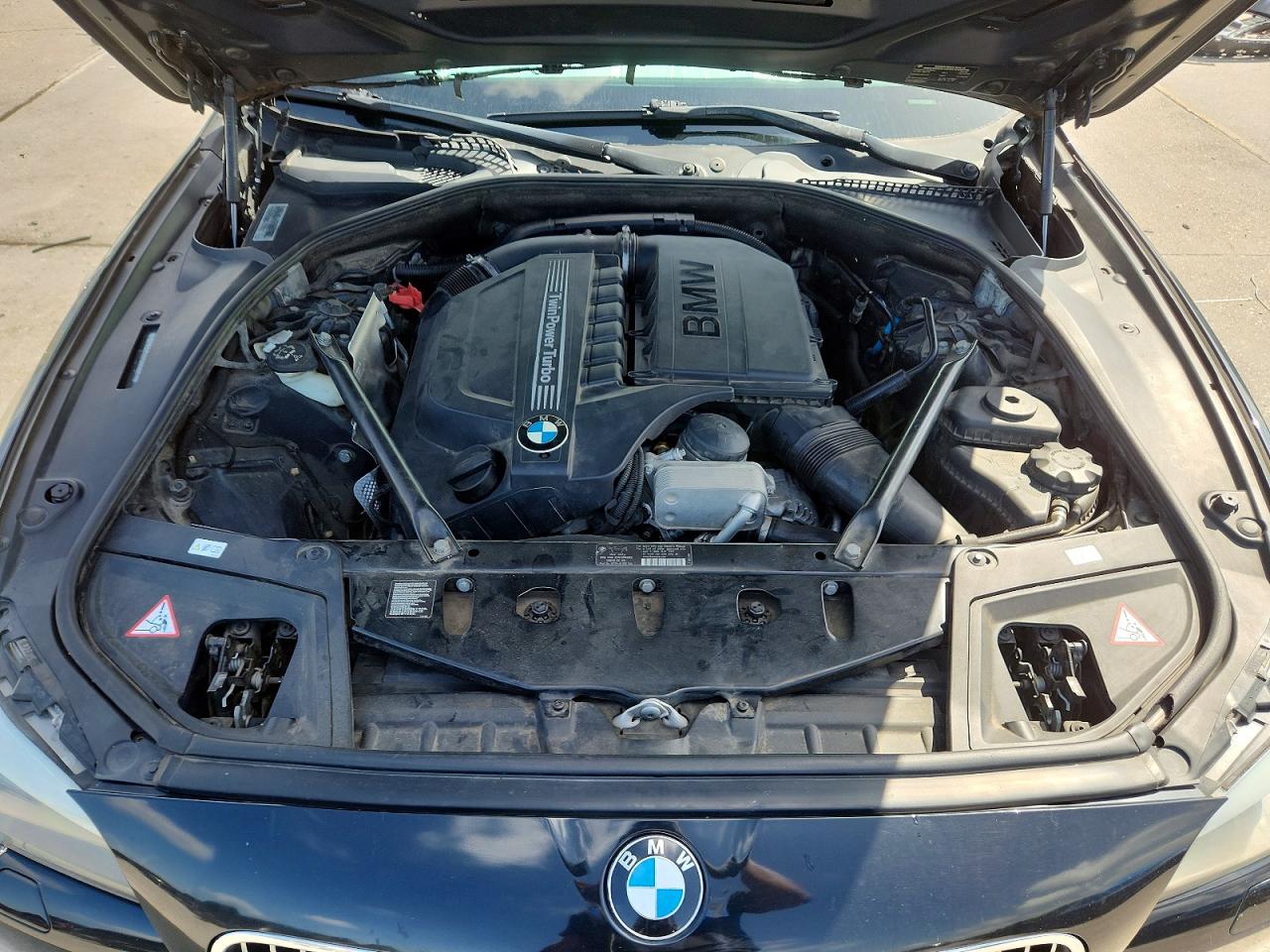 2012 Bmw 535 Xi Black vin: WBAFU7C55CDU61509