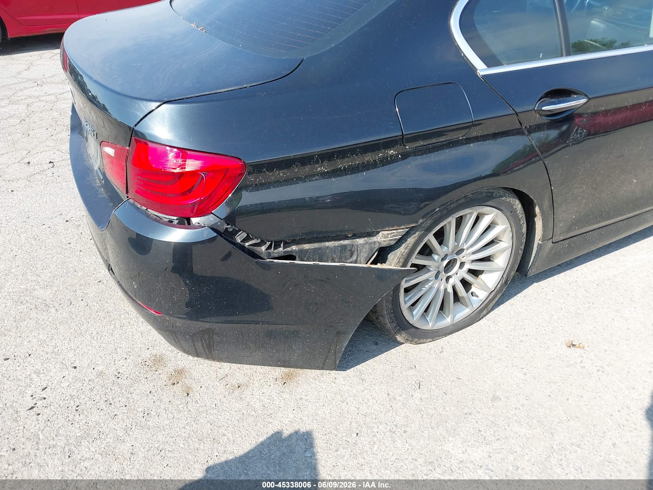 2012 Bmw 535i Xdrive Black vin: WBAFU7C55CDU62305