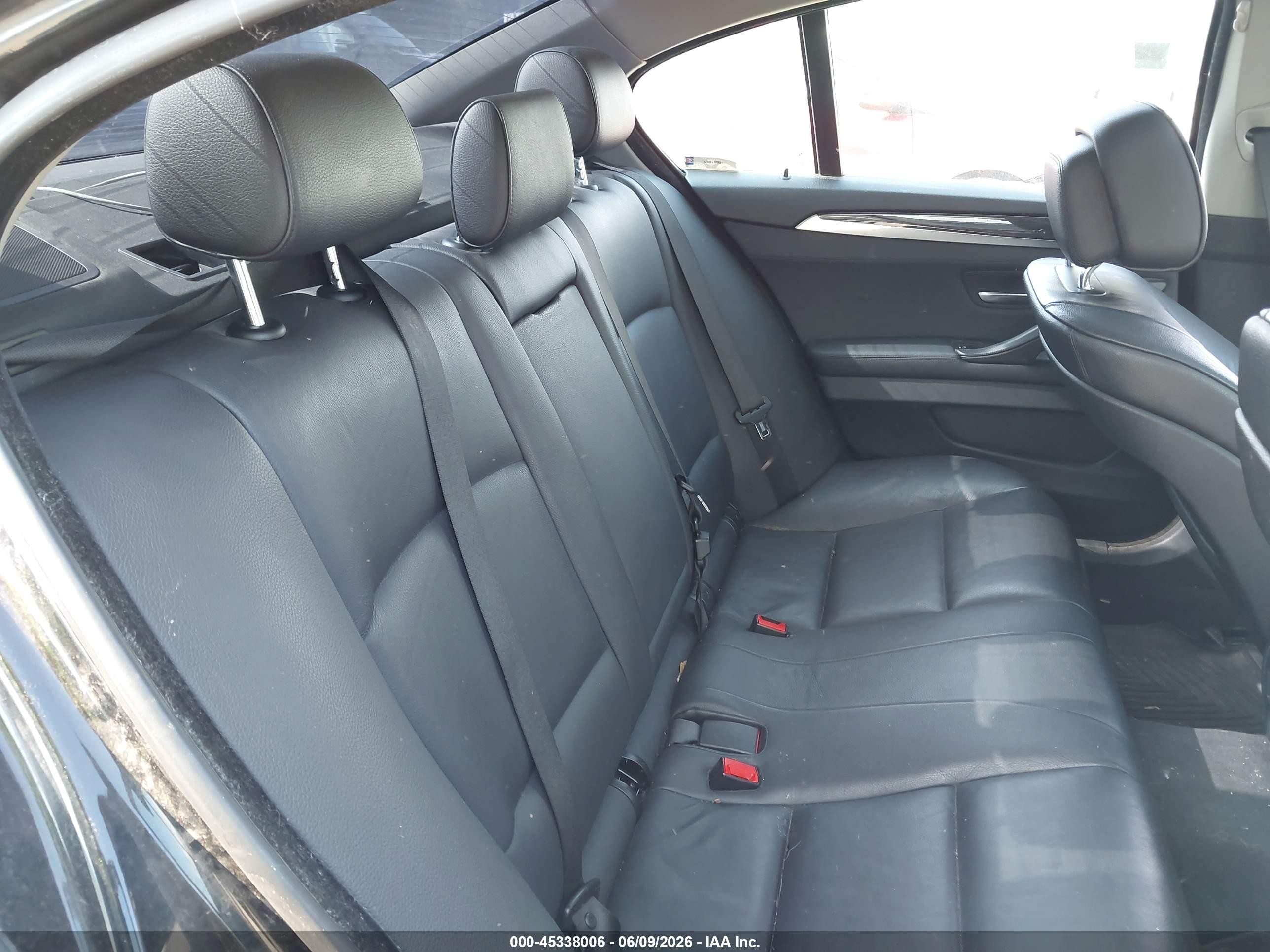 2012 Bmw 535i Xdrive Black vin: WBAFU7C55CDU62305