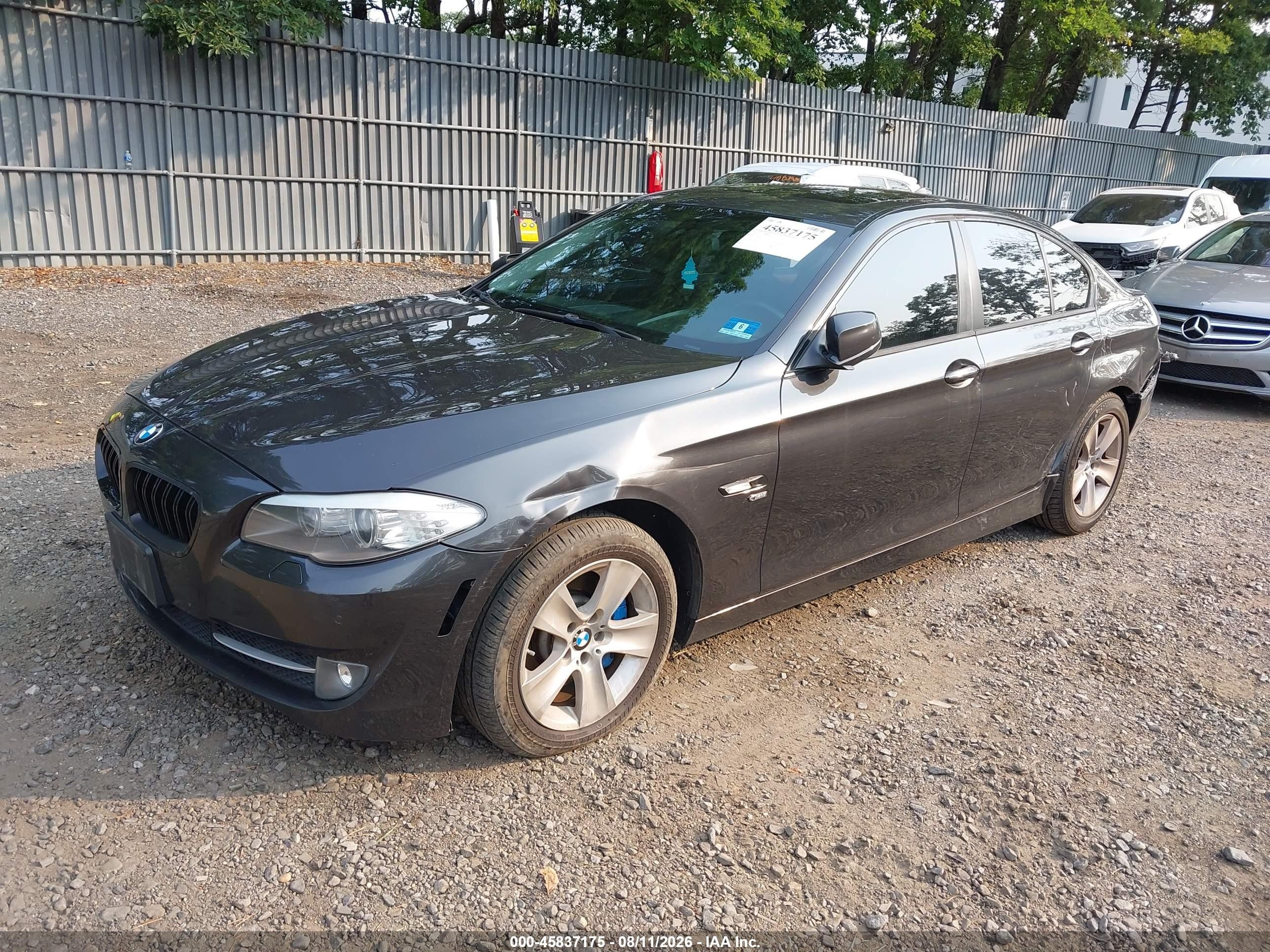 2012 Bmw 535i Xdrive Black vin: WBAFU7C55CDU65446