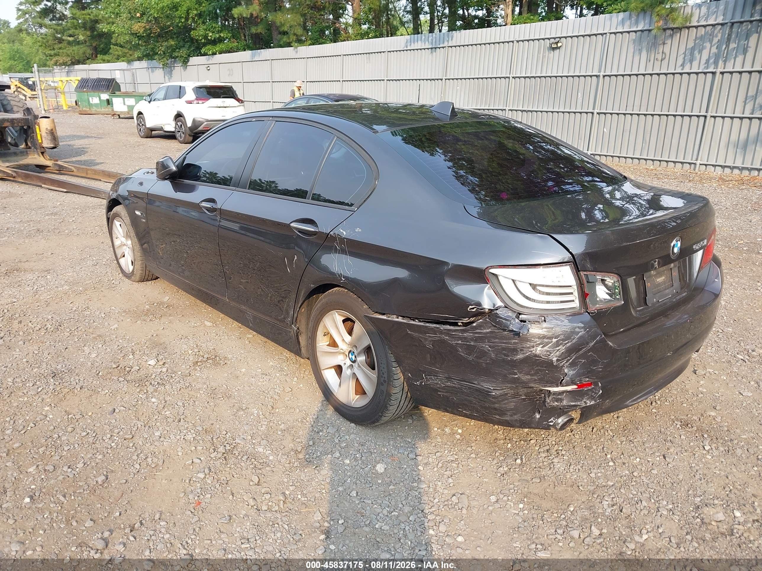 2012 Bmw 535i Xdrive Black vin: WBAFU7C55CDU65446