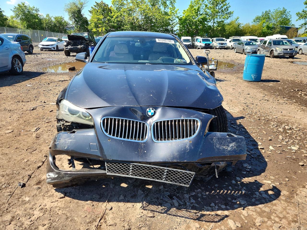 2013 Bmw 535 Xi Black vin: WBAFU7C55DDU66517