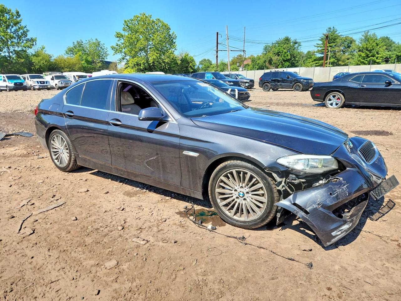 2013 Bmw 535 Xi Black vin: WBAFU7C55DDU66517