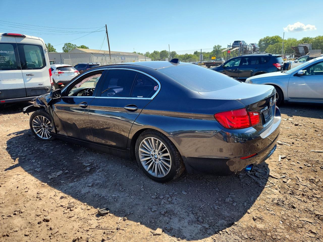 2013 Bmw 535 Xi Black vin: WBAFU7C55DDU66517
