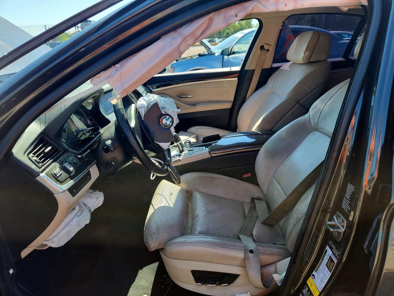 2013 Bmw 535 Xi Black vin: WBAFU7C55DDU66517
