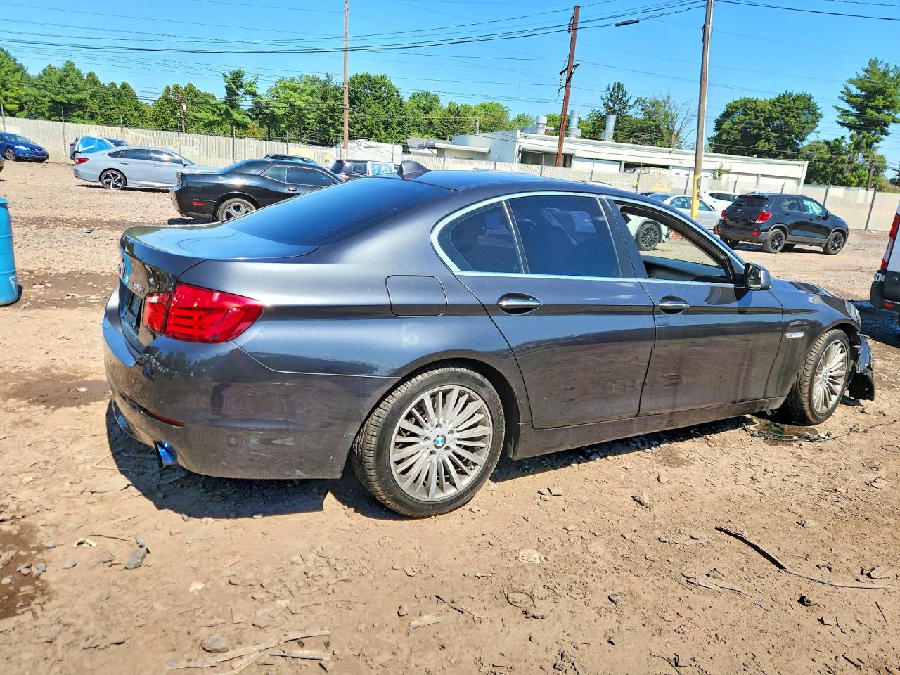 2013 Bmw 535 Xi Black vin: WBAFU7C55DDU66517
