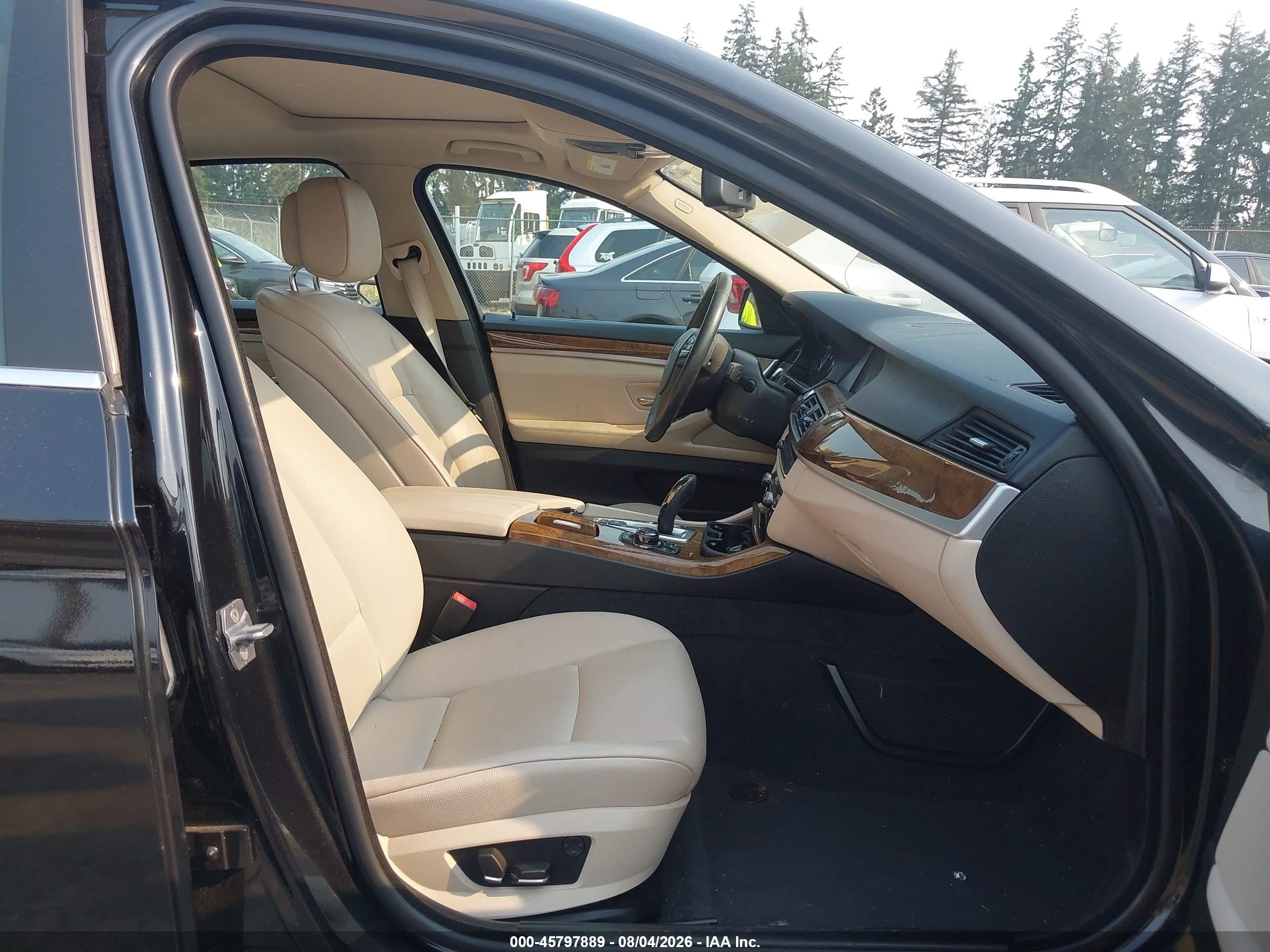 2013 Bmw 535 Xi Black vin: WBAFU7C55DDU71751