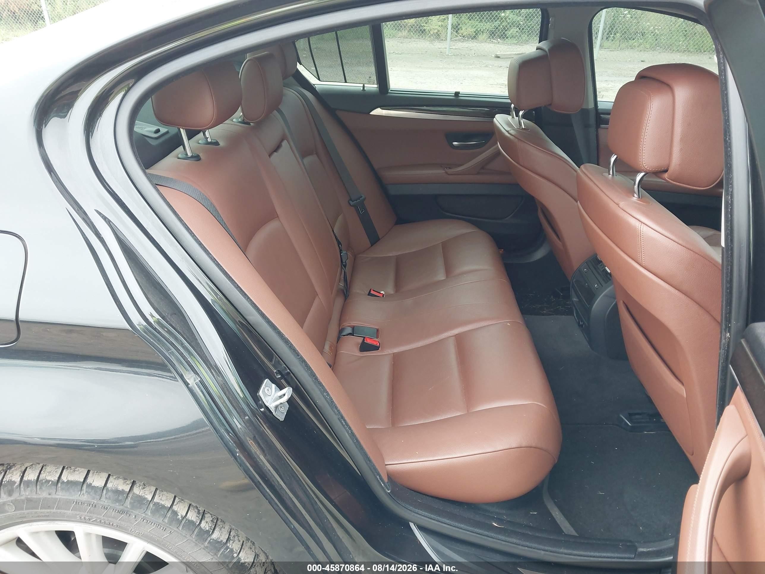 2013 Bmw 535i Xdrive Black vin: WBAFU7C55DDU72768