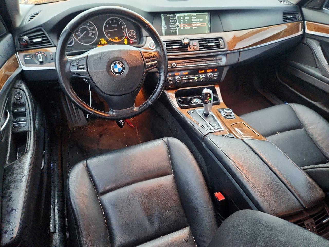 2011 Bmw 535 Xi Gray vin: WBAFU7C56BC781782