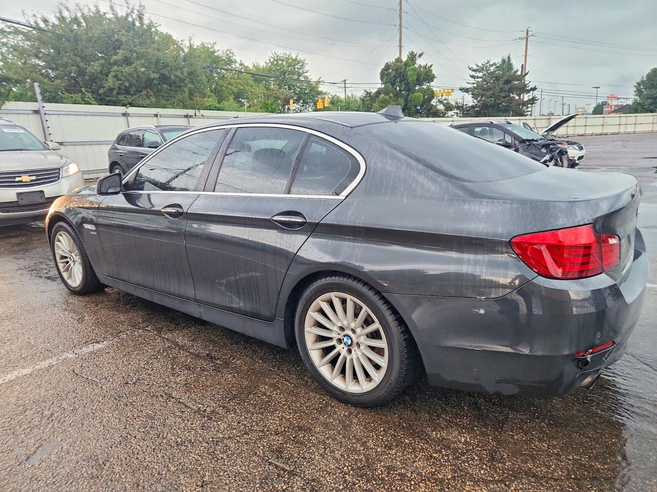 2011 Bmw 535 Xi Gray vin: WBAFU7C56BC781782