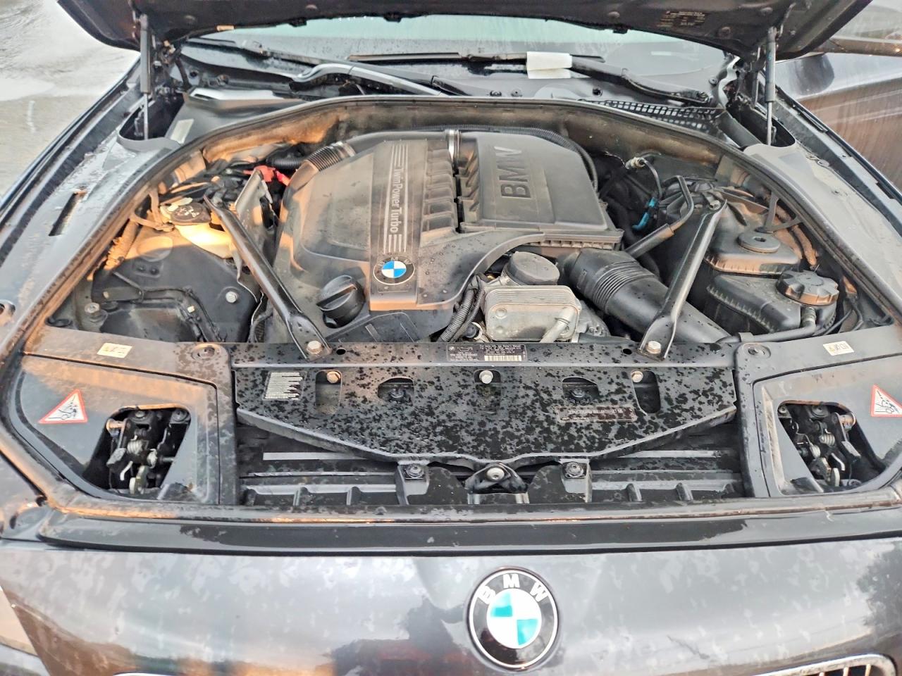 2011 Bmw 535 Xi Gray vin: WBAFU7C56BC781782
