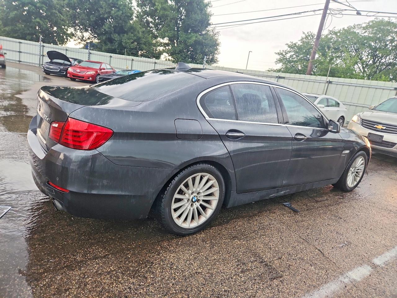 2011 Bmw 535 Xi Gray vin: WBAFU7C56BC781782