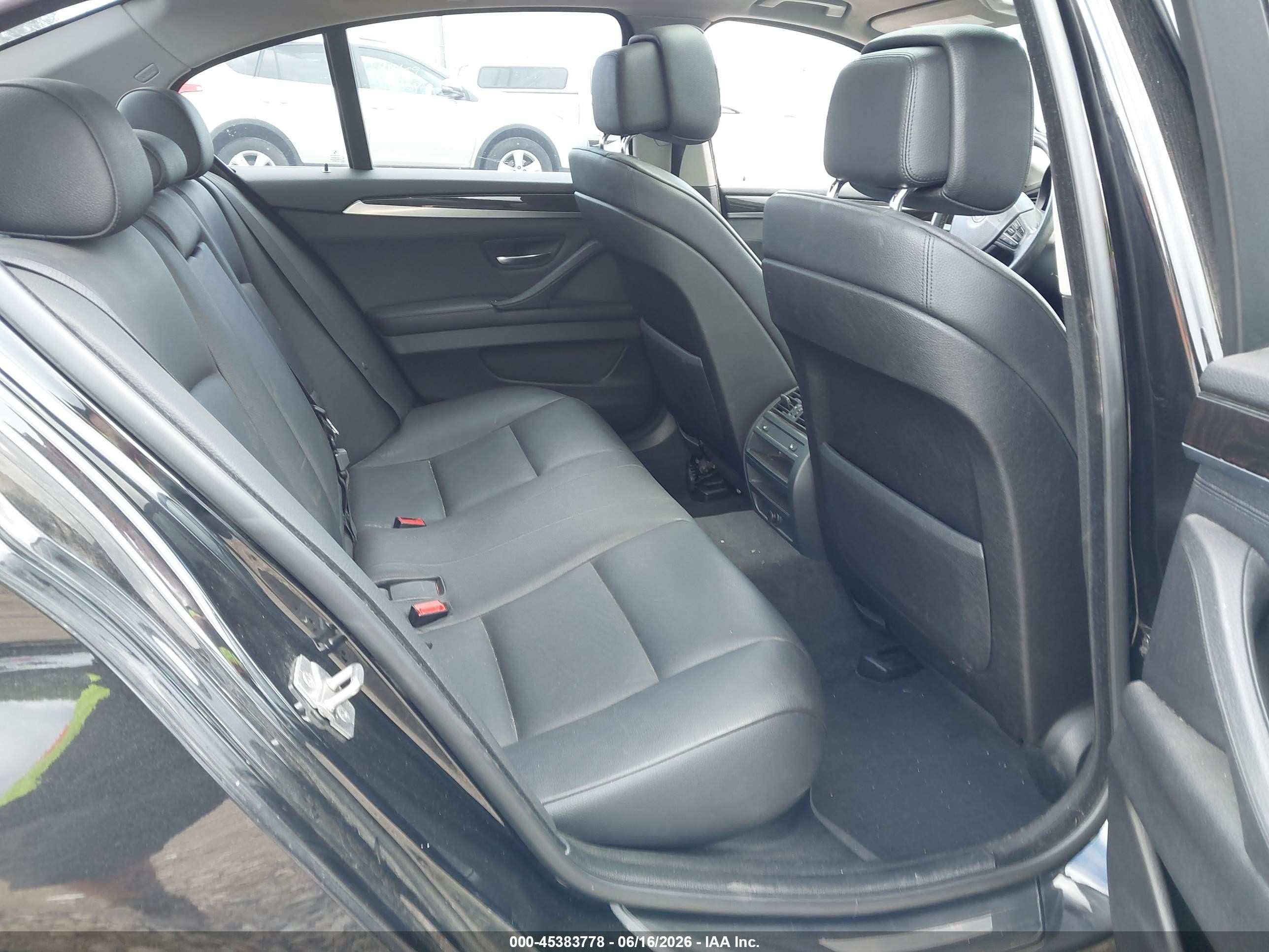 2012 Bmw 535i Xdrive Black vin: WBAFU7C56CDU57923