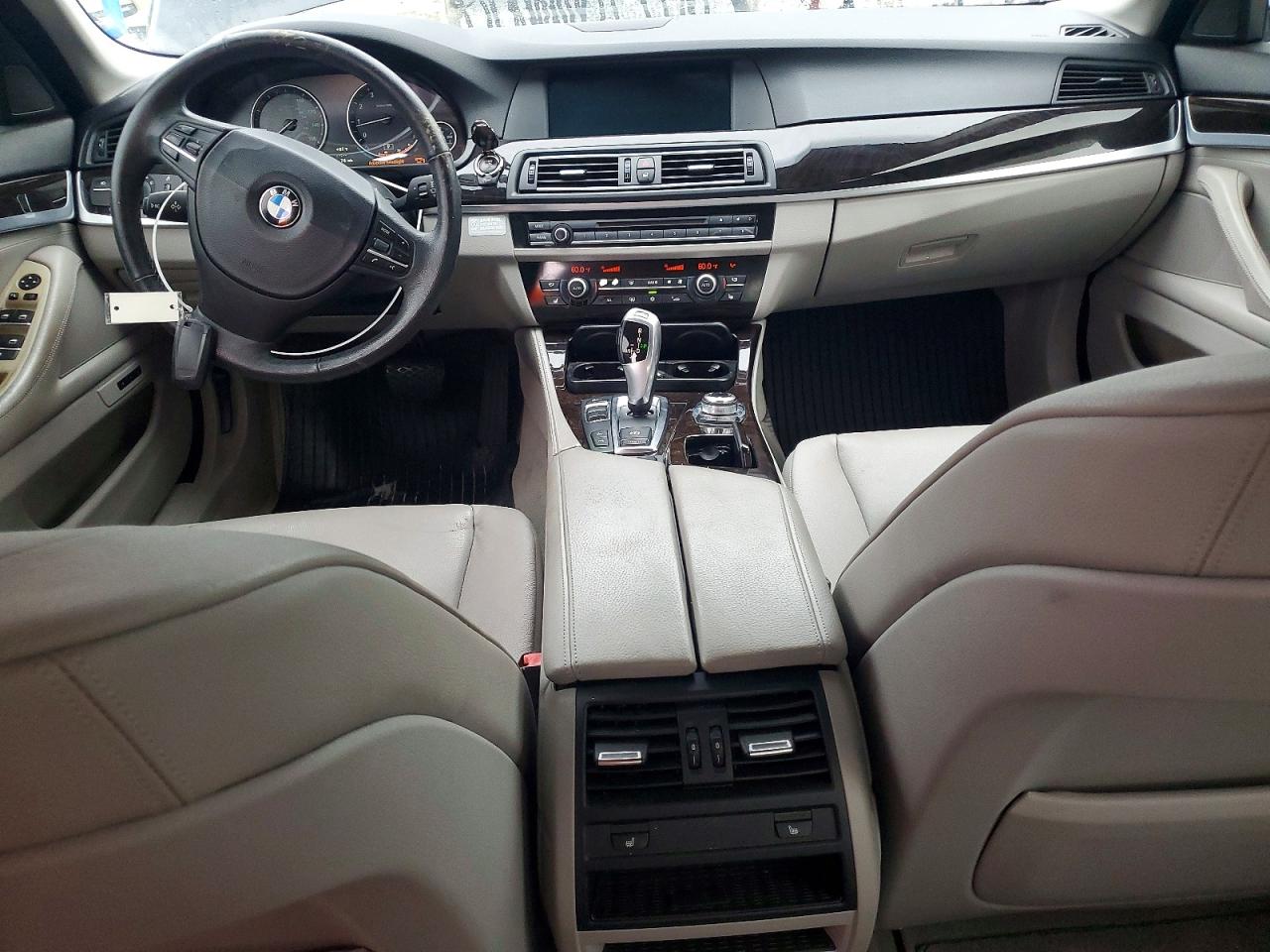 2012 Bmw 535 Xi Black vin: WBAFU7C56CDU58862
