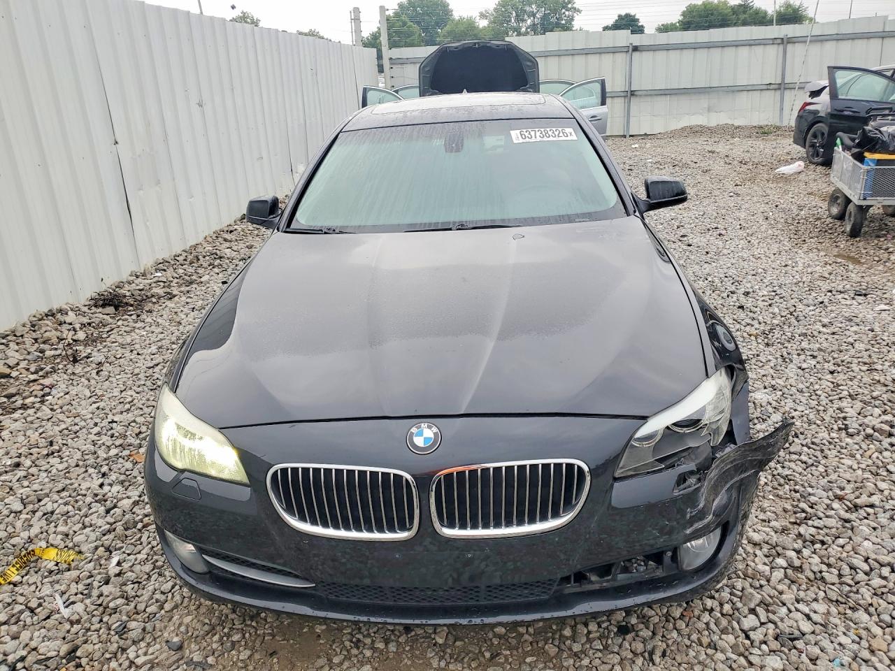 2012 Bmw 535 Xi Black vin: WBAFU7C56CDU58862