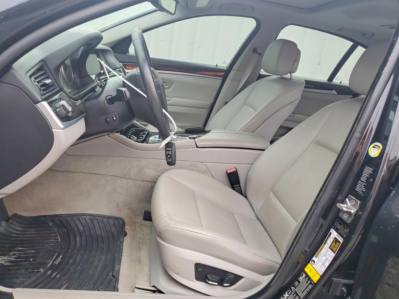 2012 Bmw 535 Xi Black vin: WBAFU7C56CDU58862