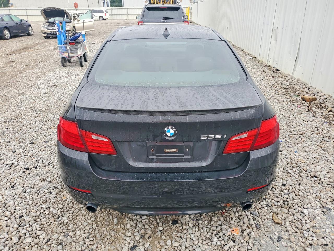 2012 Bmw 535 Xi Black vin: WBAFU7C56CDU58862