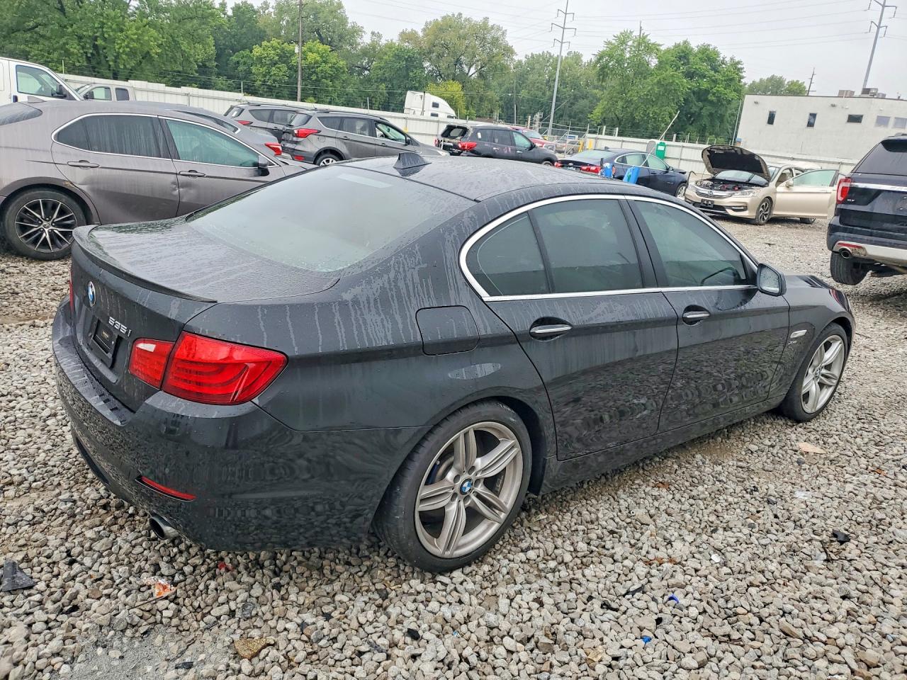 2012 Bmw 535 Xi Black vin: WBAFU7C56CDU58862