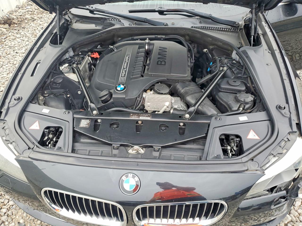 2012 Bmw 535 Xi Black vin: WBAFU7C56CDU58862