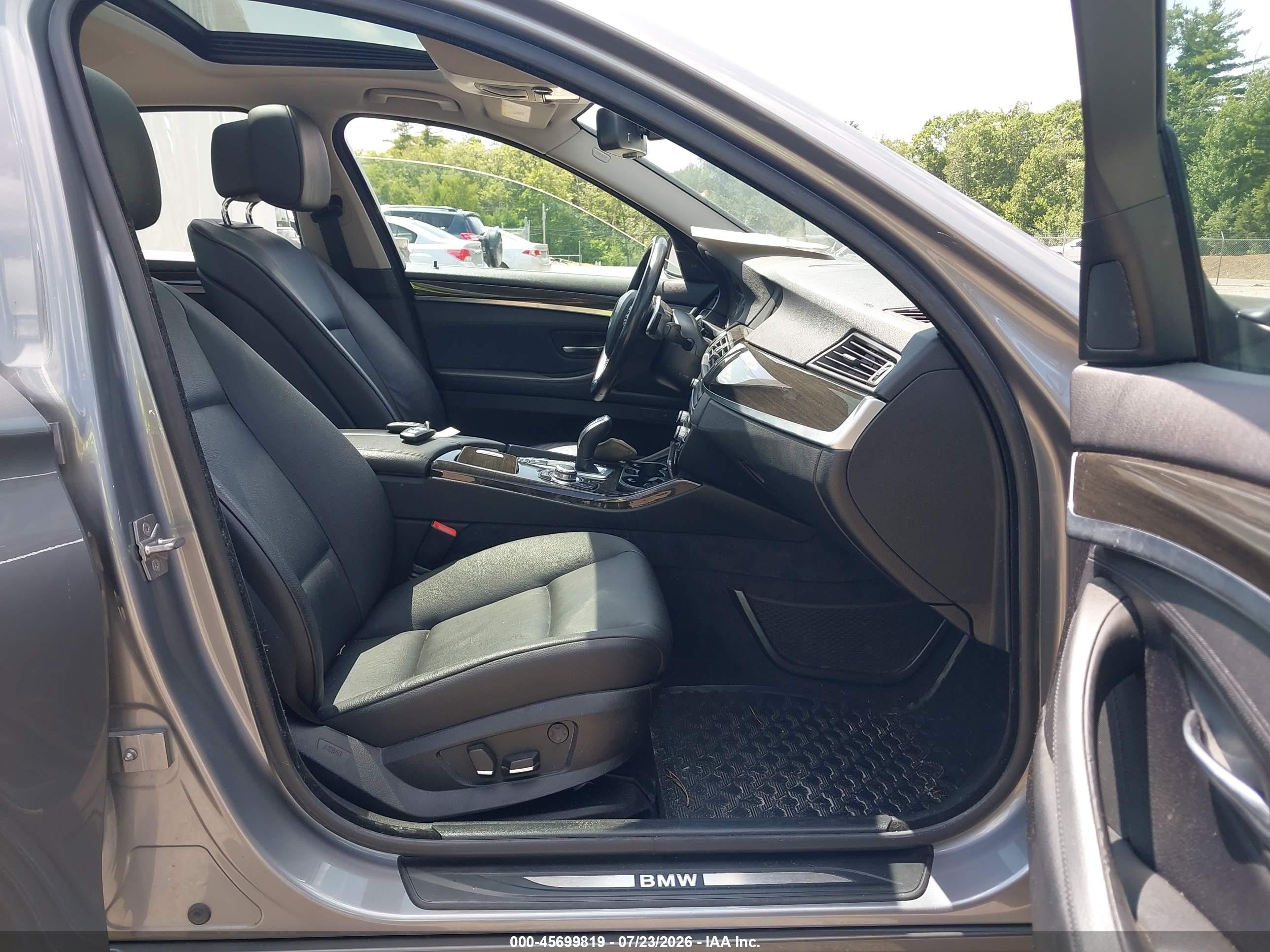 2012 Bmw 535i Xdrive Gray vin: WBAFU7C56CDU60952