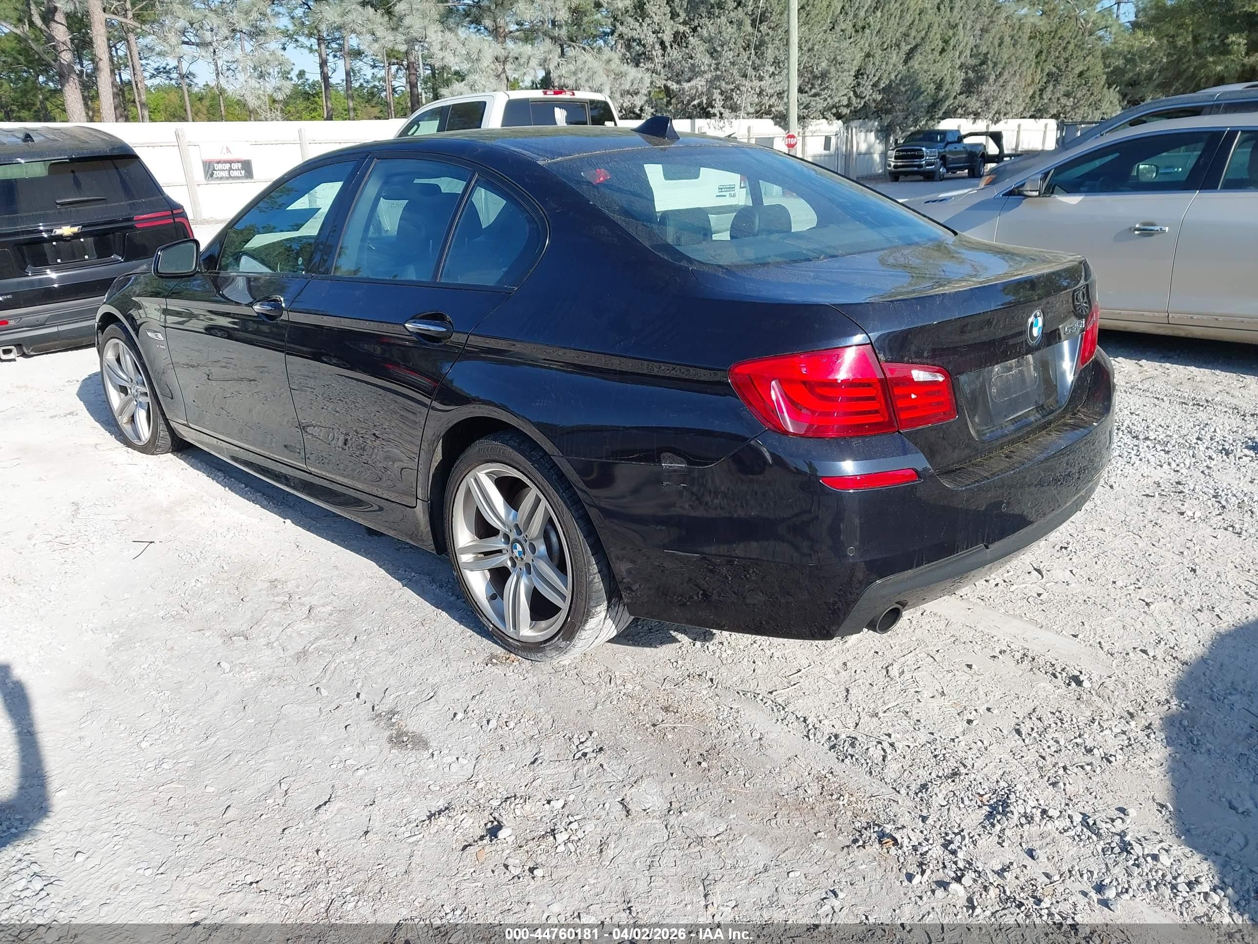 2012 Bmw 535i Xdrive Black vin: WBAFU7C56CDU65164