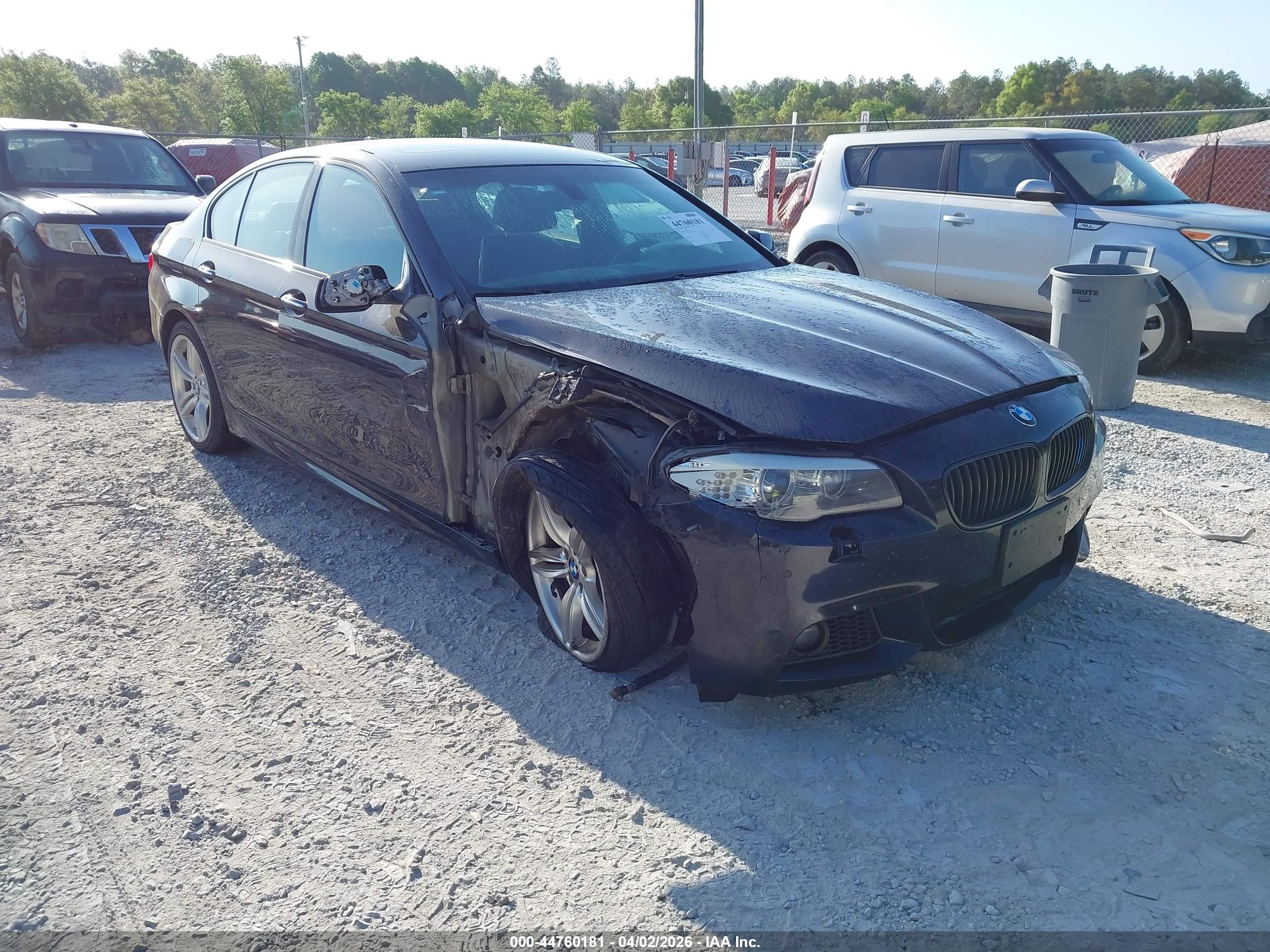 2012 Bmw 535i Xdrive Black vin: WBAFU7C56CDU65164