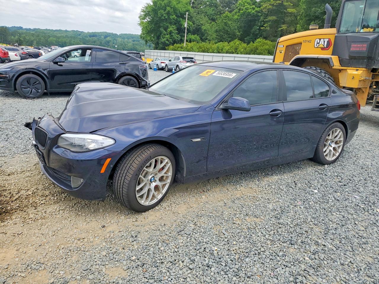 2013 Bmw 535 Xi Blue vin: WBAFU7C56DDU70351
