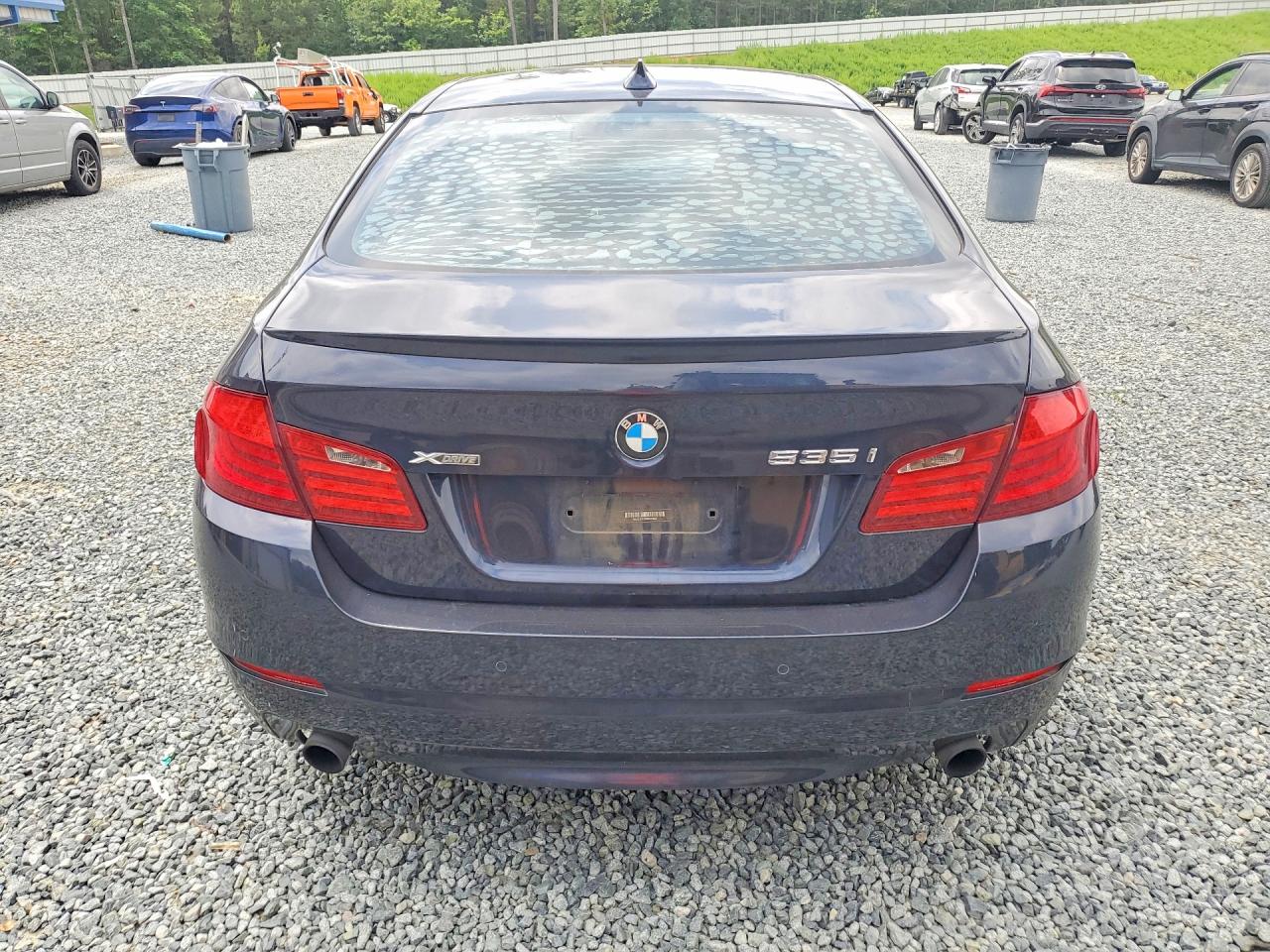 2013 Bmw 535 Xi Blue vin: WBAFU7C56DDU70351