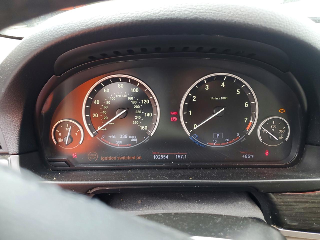 2013 Bmw 535 Xi Blue vin: WBAFU7C56DDU70351