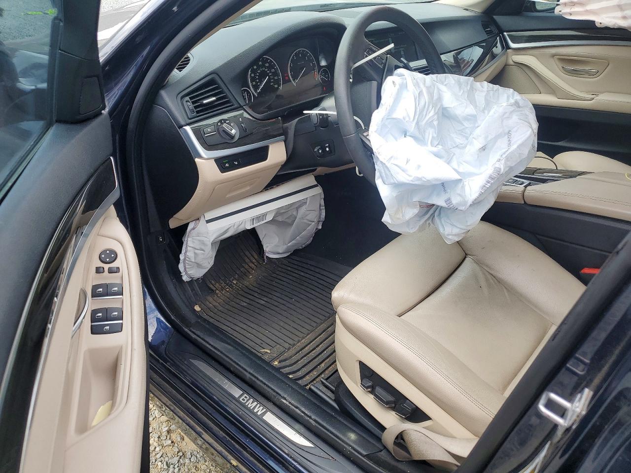 2013 Bmw 535 Xi Blue vin: WBAFU7C56DDU70351