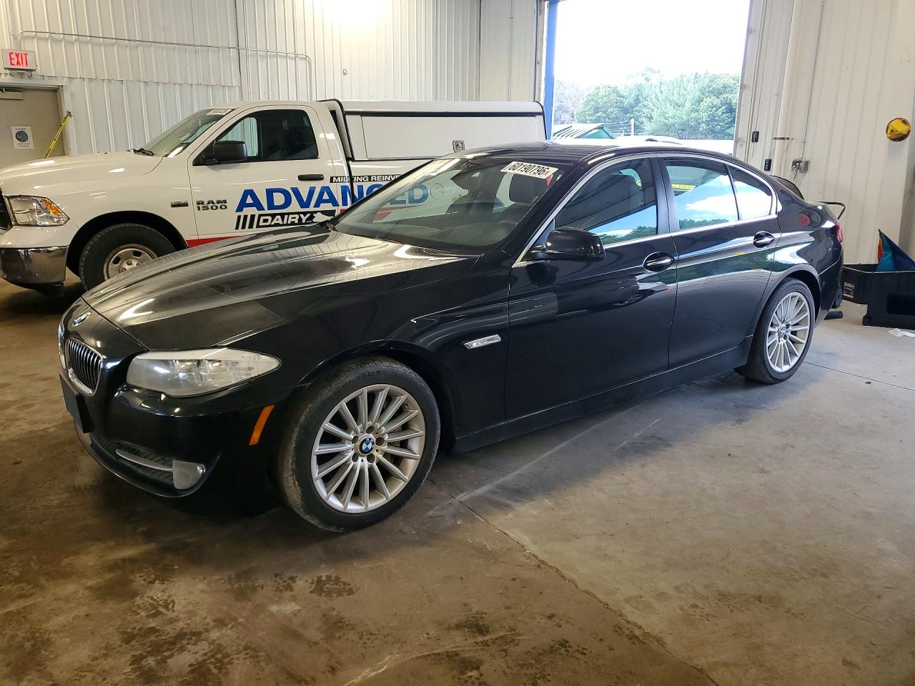 2013 Bmw 535 Xi Black vin: WBAFU7C56DDU71502