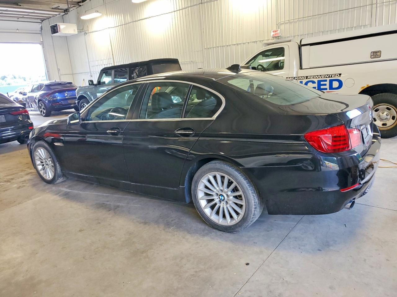 2013 Bmw 535 Xi Black vin: WBAFU7C56DDU71502