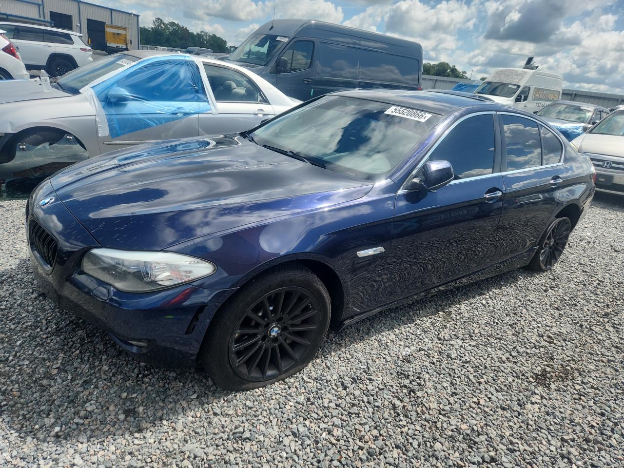 2013 Bmw 535 Xi Blue vin: WBAFU7C56DDU72715