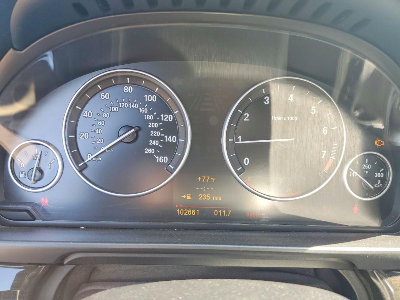 2011 Bmw 535 Xi Silver vin: WBAFU7C57BC778230