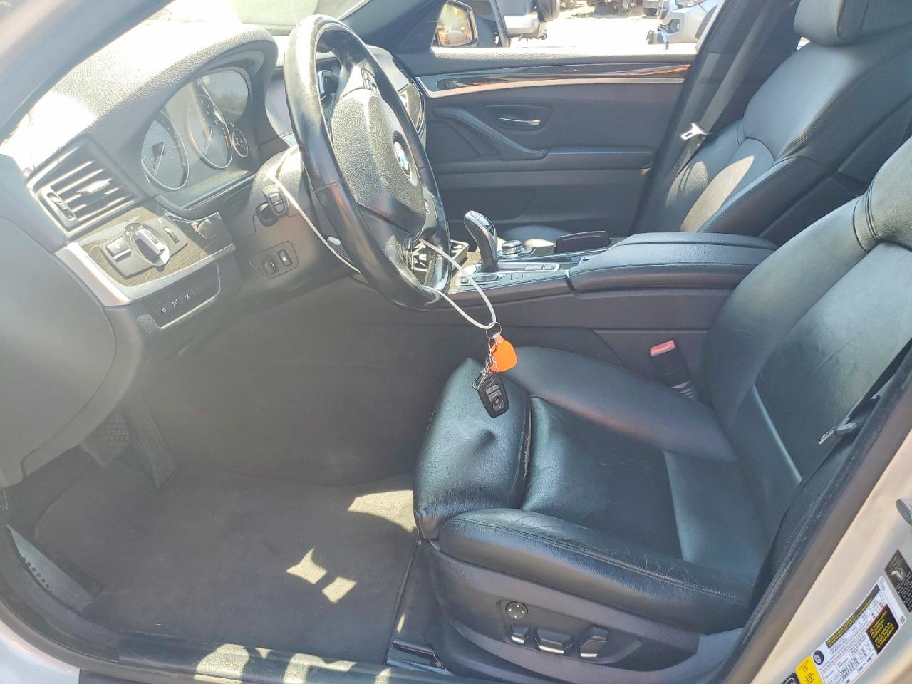 2011 Bmw 535 Xi Silver vin: WBAFU7C57BC778230