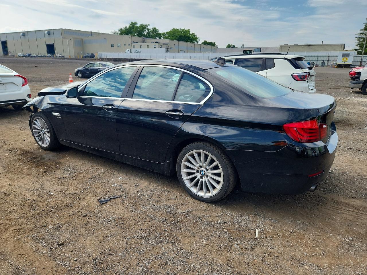 2011 Bmw 535 Xi Black vin: WBAFU7C57BC875301