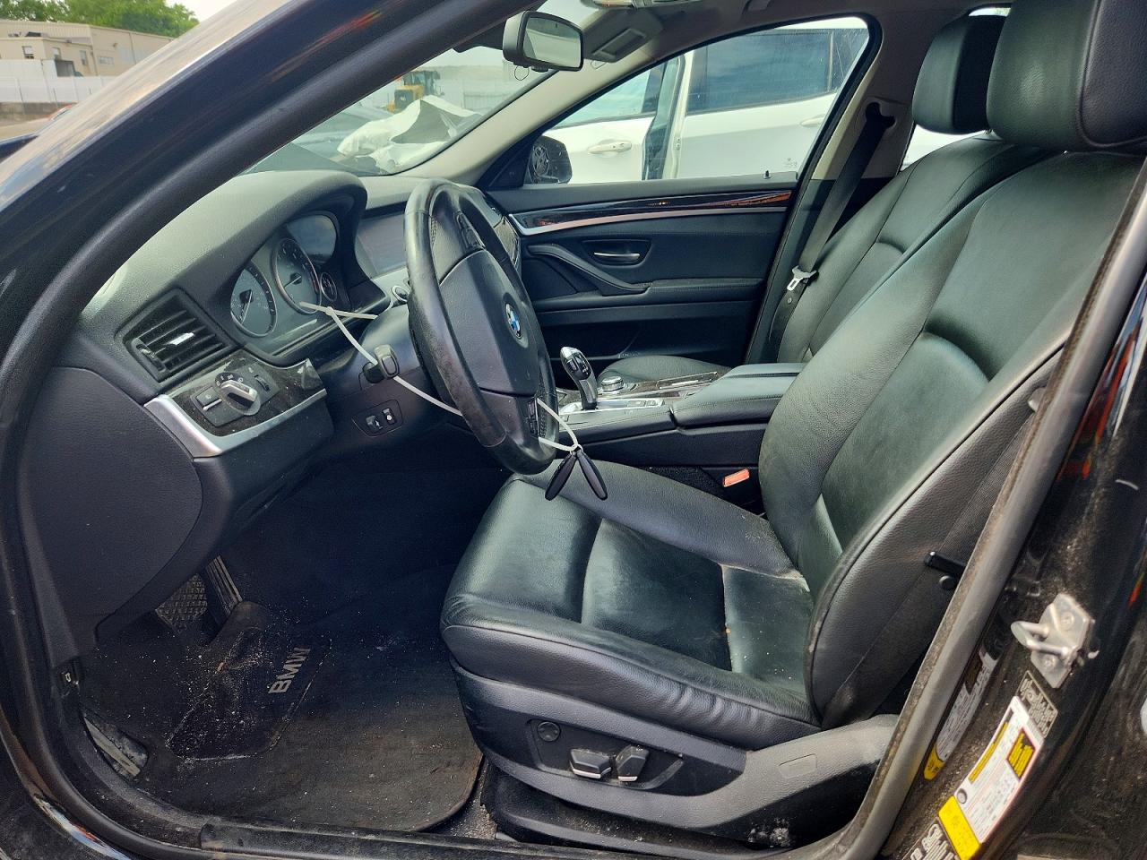2011 Bmw 535 Xi Black vin: WBAFU7C57BC875301
